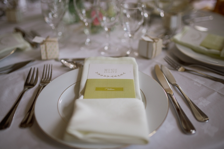 La décoration de la salle pour le mariage