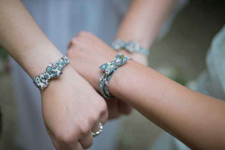 Des bracelet liberty pour les demoiselles d'honneur