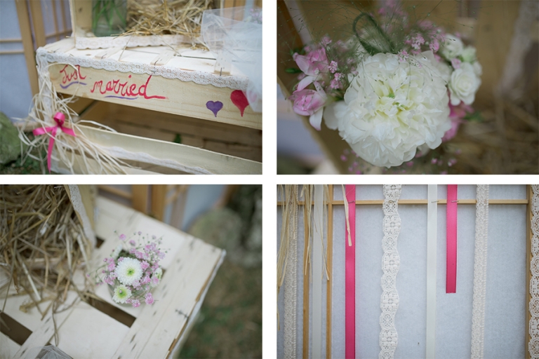 La décoration de la cérémonie laïque